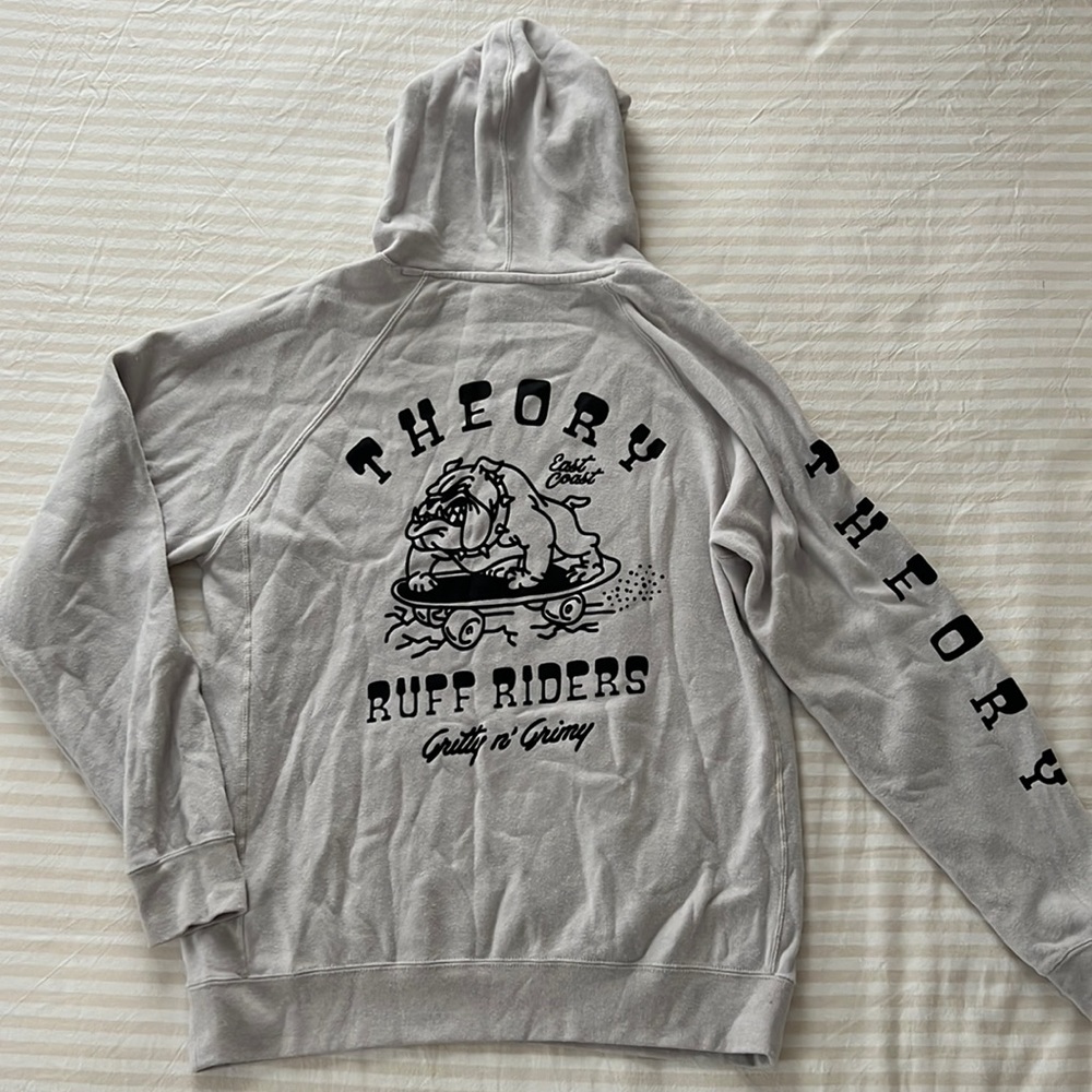 Theory skate Ruff Riders hoodie